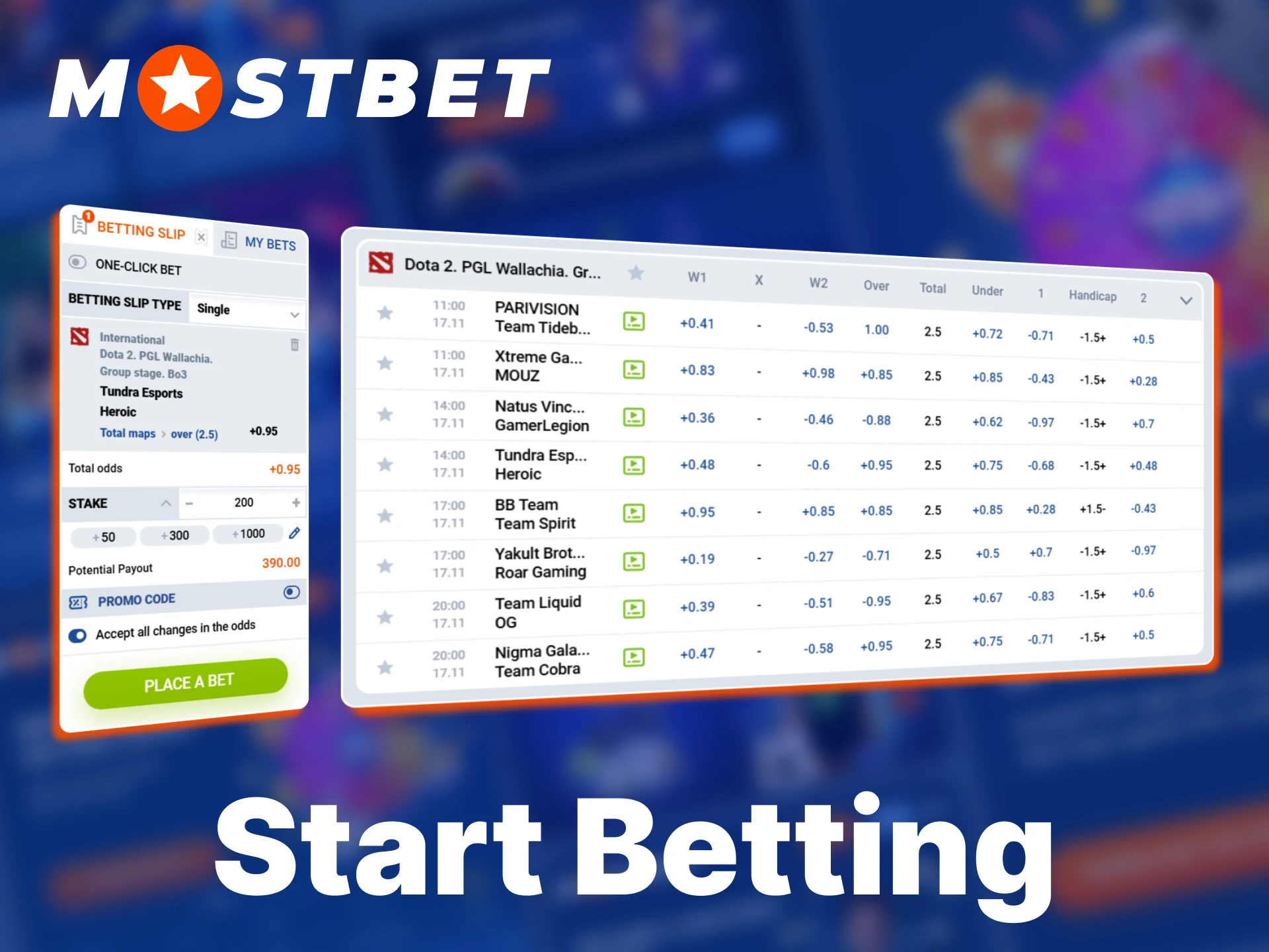 Beginners in Bangladesh can start Dota 2 bets smoothly with Mostbet.