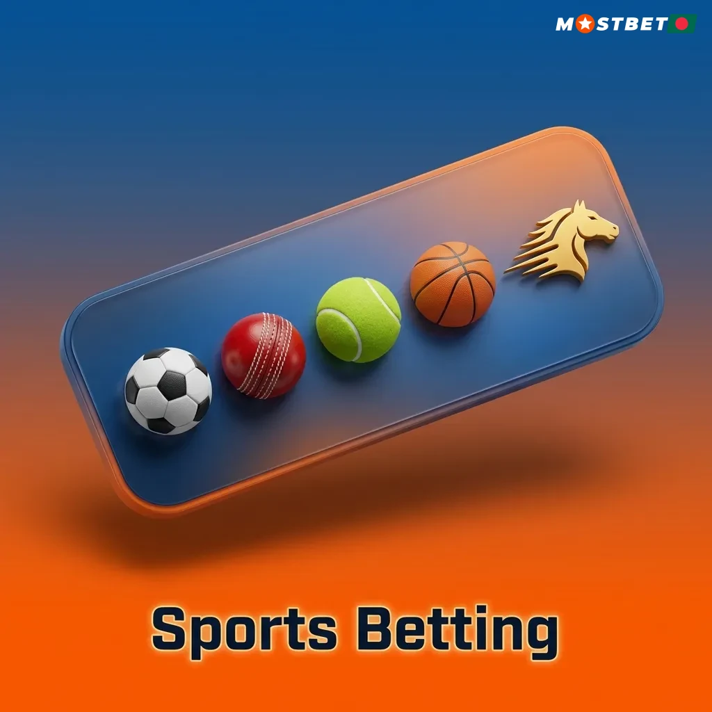 Sports betting interface showing 40+ sports including cricket, football, kabaddi, tennis, and esports tournaments