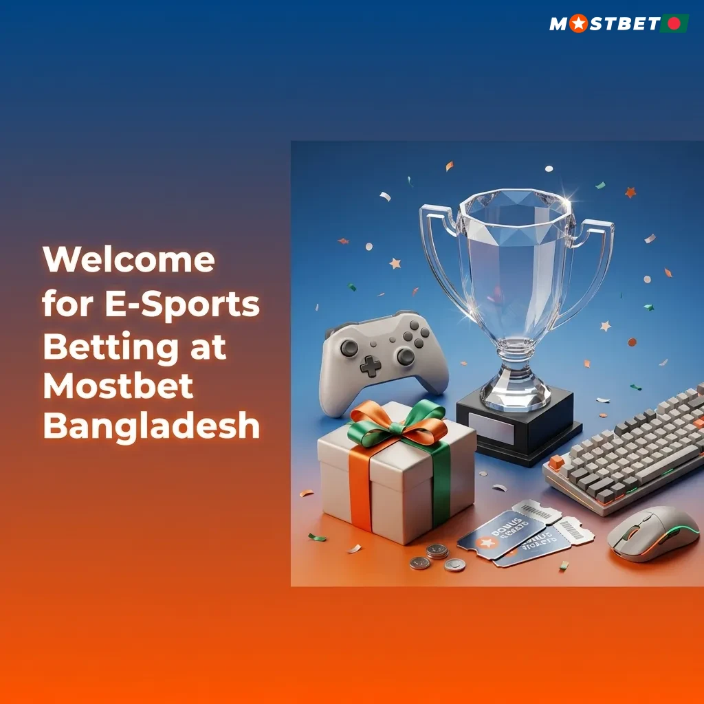 Mostbet Bangladesh e-sports betting welcome bonus offering 125% match up to 25,000 BDT plus 250 free spins for new players