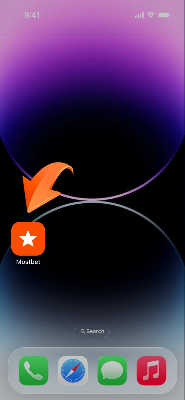Enter Mostbet app and explore all features directly from your phone.